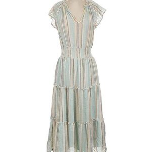 Rails Multicolor Striped Midi Dress